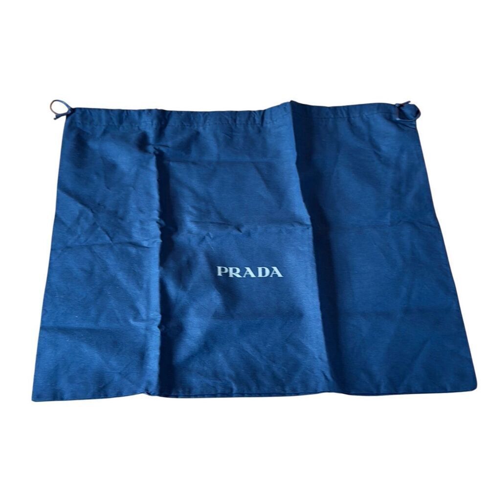 Prada Dust Bag 15”x20” blue